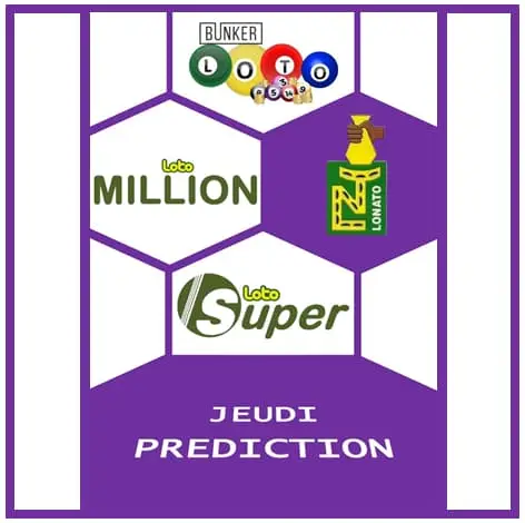 PREDICTIONS LONATO (LOTO MATINAL-MILLION-SUPER) DU 19 SEPTEMBRE 2024