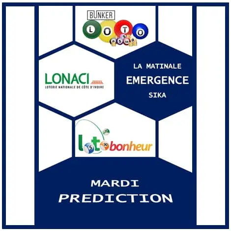 PREDICTIONS LOTO BONHEUR (LONACI) DU 12 NOVEMBRE 2024