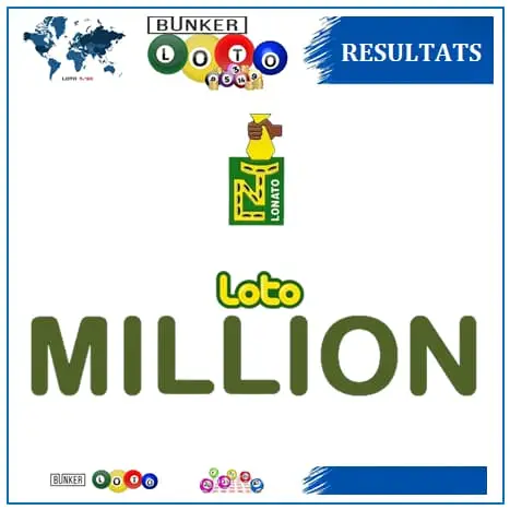 Résultats Loto Million (LONATO) du jeudi 19 septembre 2024