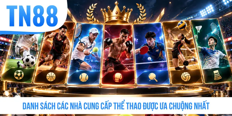 Danh sách các nhà cung cấp thể thao được ưa chuộng nhất