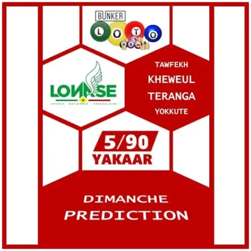 PREDICTIONS LOTO 5/90 YAKAAR (LONASE) DU DIMANCHE 17 NOVEMBRE 2024