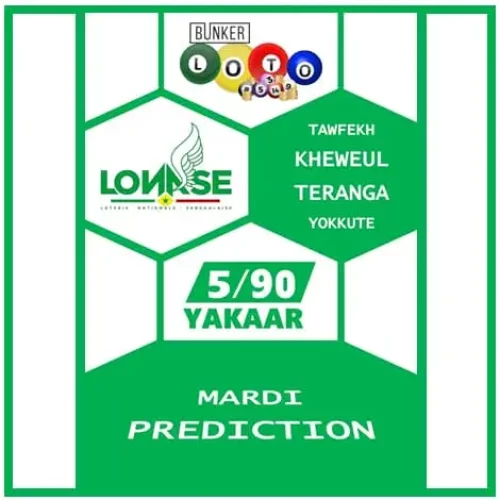 PREDICTIONS LOTO 5/90 YAKAAR (LONASE) DU 19 NOVEMBRE 2024